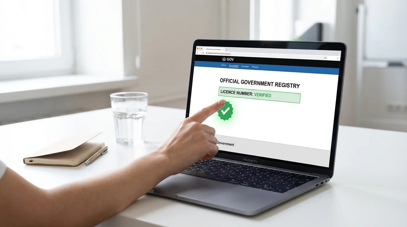 Step-by-step process for verifying a non-GamStop casino licence for UK player safety